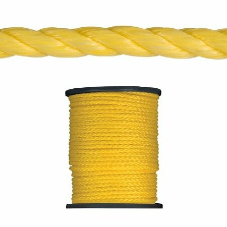 BEN-MOR CABLES Rope Twstd Yel Poly 5/16x975ft 60196